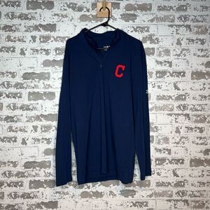 Under armour Cleveland Indians long sleeve 1/4 zip pullover